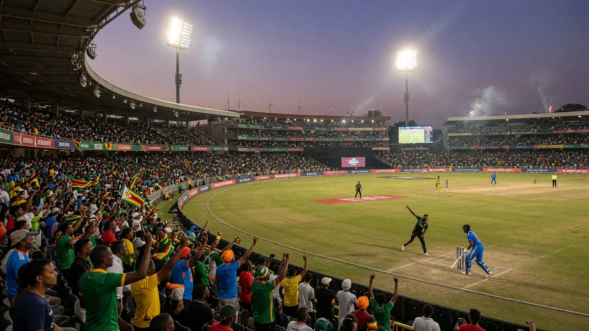 India Open T20I Series vs Zimbabwe in Harare on 23 July visual guide
